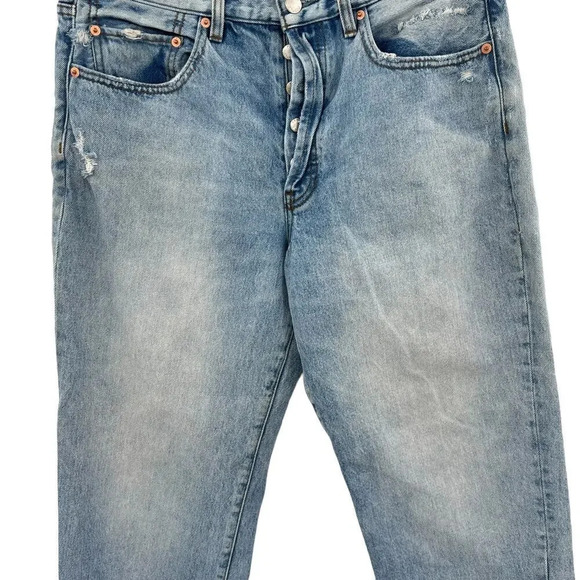Free‎ People Universal Boyfriend Jean Light Denim Size 30 - Picture 4 of 15